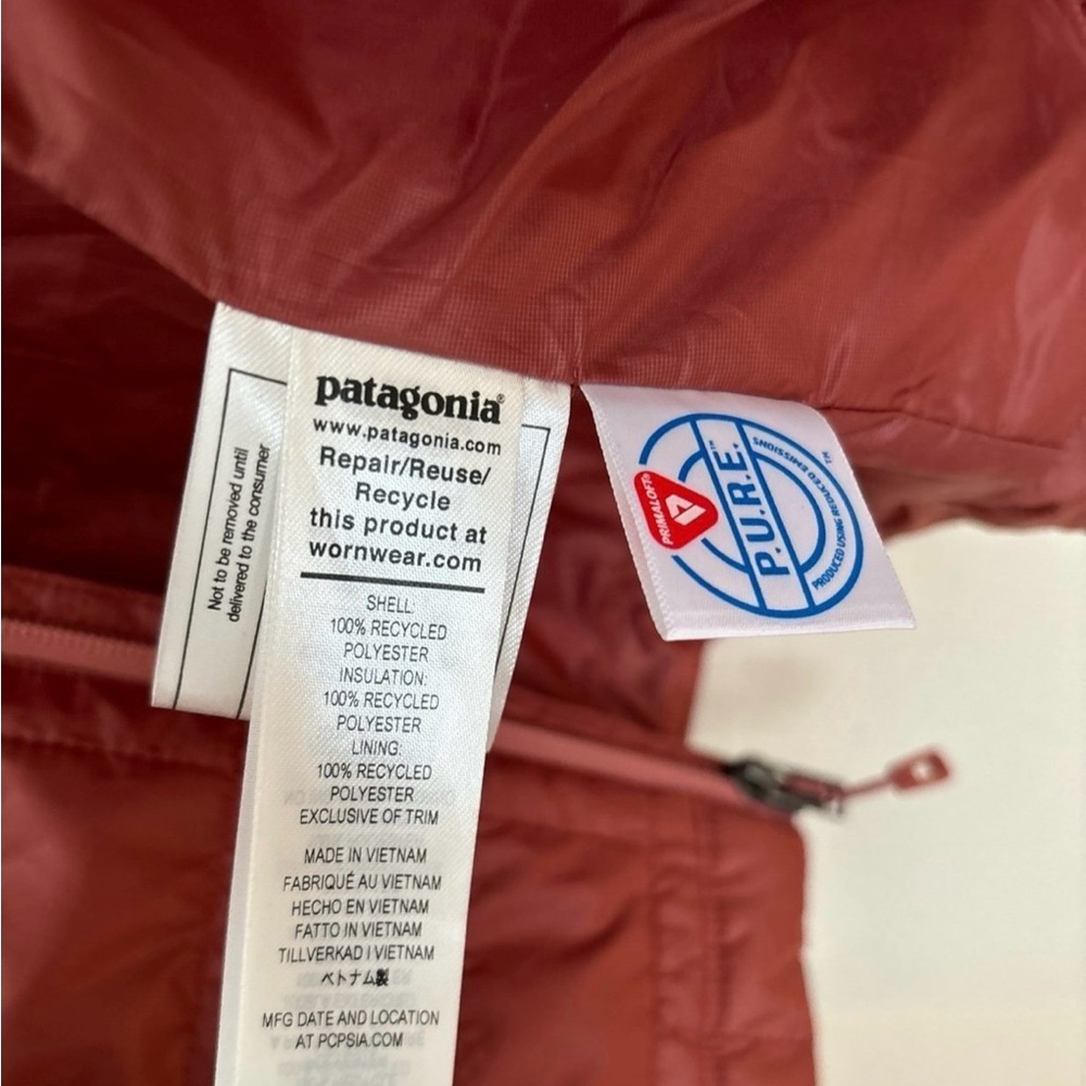 Patagonia Nano Puff Jacket xs rosehip - Picture 8 of 8